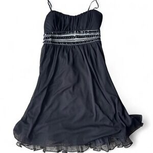 Y2K Black Ruby Rox babydoll dress